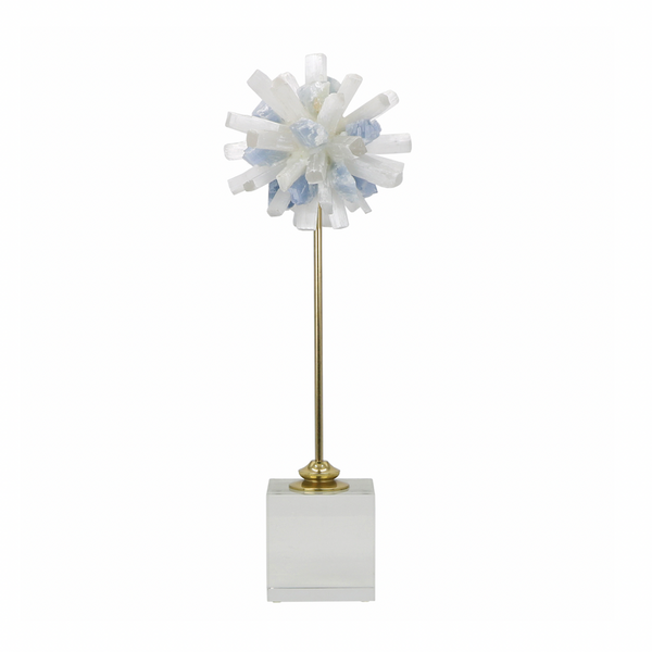 Quartz Sculpture on Base