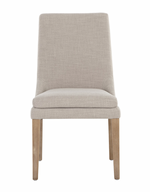 Rosine Dining Chair, Effie Flax Performance Fabric