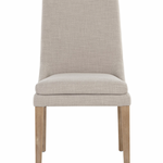 Rosine Dining Chair, Effie Flax Performance Fabric