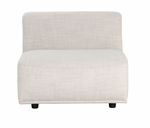 Darren Modular - Armless Chair, Moto Stucco - Contract Viable