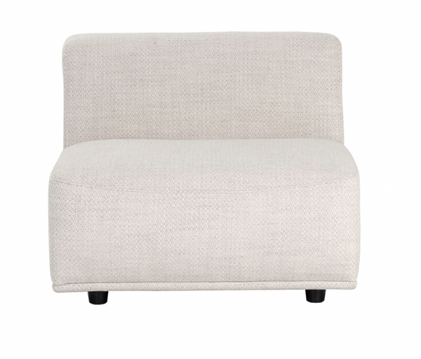 Darren Modular - Armless Chair, Moto Stucco - Contract Viable
