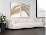 Darren Modular - Armless Chair, Moto Stucco - Contract Viable
