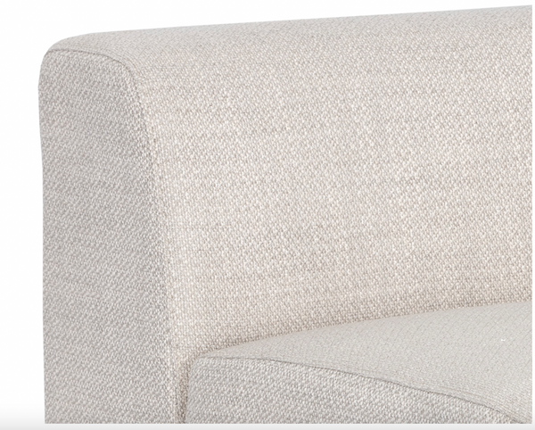 Darren Modular - Armless Chair, Moto Stucco - Contract Viable
