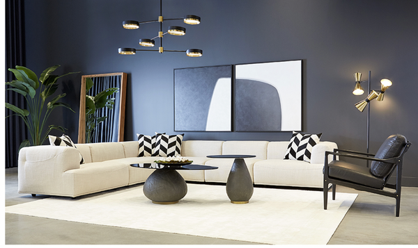 Darren Modular - Armless Chair, Moto Stucco - Contract Viable
