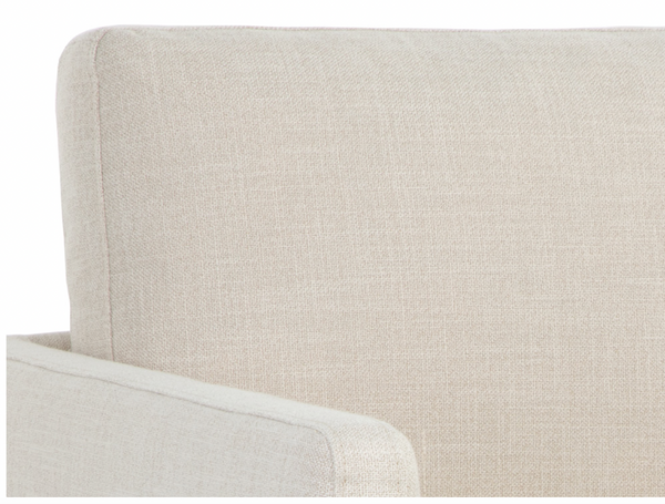Portman Swivel Lounge Chair, Effie Linen