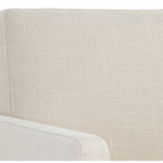 Portman Swivel Lounge Chair, Effie Linen