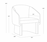 Lauryn Lounge Chair - Talent Light Blue