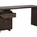 Lewis Desk, Dark Brown