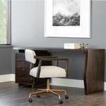 Lewis Desk, Dark Brown