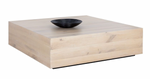 Frezco Coffee Table, 59"W x 59"D x 16.50"H