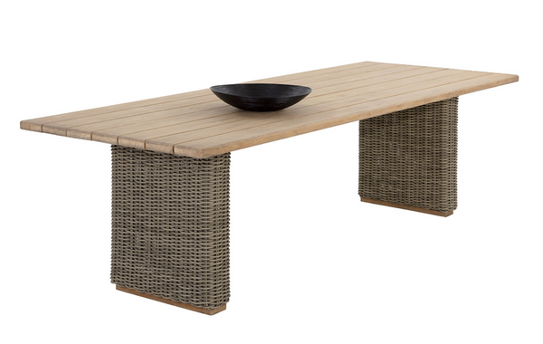 Riviera Dining Table, 108"W x 40"D