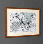 Original Ink Painting on Paper by Ramadhyan - S2 , 22" x 17"
