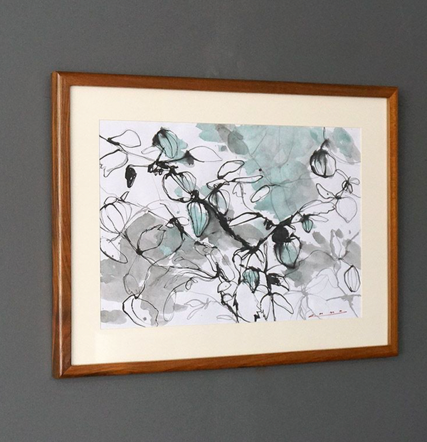 Original Ink Painting on Paper by Ramadhyan - S2 , 22" x 17"
