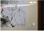 Original Ink Painting on Paper by Ramadhyan - S1, 22" x 17"