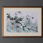 Original Ink Painting on Paper by Ramadhyan - S4, 22" x 17"