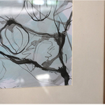 Original Ink Painting on Paper by Ramadhyan - S4, 22" x 17"