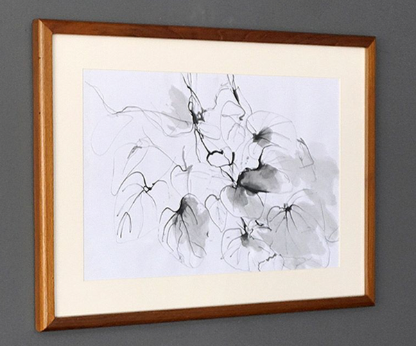 Original Ink Painting on Paper by Ramadhyan - S5, 22" x 17"