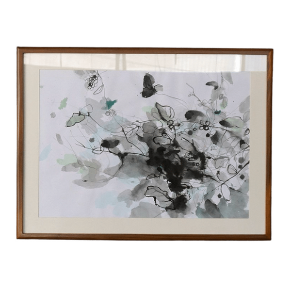 Original Ink Painting on Paper by Ramadhyan - L1, 29" x 22"