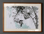 Original Ink Painting on Paper by Ramadhyan - L2, 29" x 22"