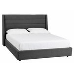 Emmit Bed - Effie Smoke, King & Queen
