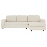 Ethan Sofa - Right Facing Chaise, Effie Linen Performance Fabric - Contract Viable