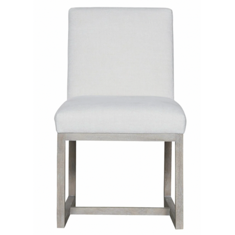 Carter Side Chair, Washed Belgian Linen
