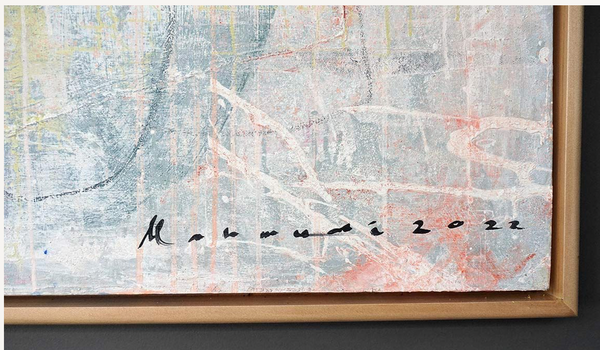 Knowing About Not Knowing, 73" x 49"