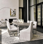 Carter Side Chair, Washed Belgian Linen