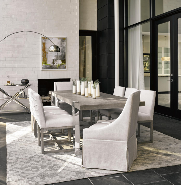 Carter Side Chair, Washed Belgian Linen