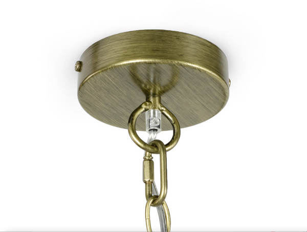 Wisteria Oversized Pendant Grey
