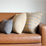 Kombolcha Pillow - Tan, 20" x 20"