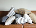 Kombolcha Pillow - Tan, 20" x 20"