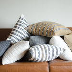 Kombolcha Pillow - Tan, 20" x 20"