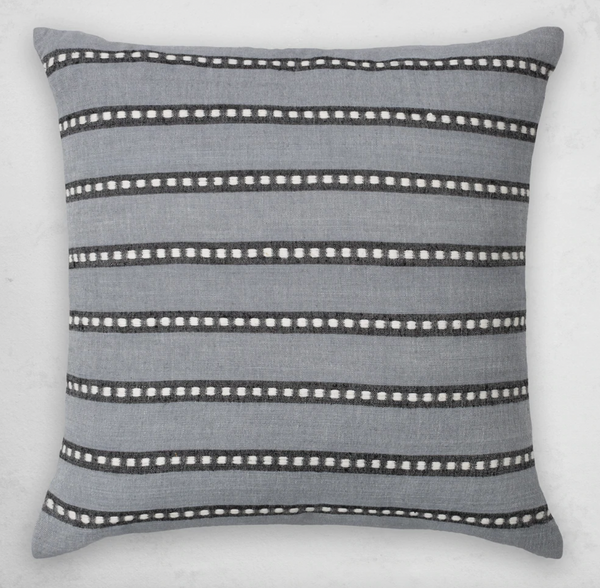 Kombolcha Pillow - Mist, 20" x 20"