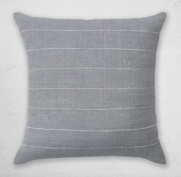 Melkam Pillow - Mist, 18" x 18"