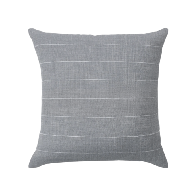 Melkam Pillow - Mist, 18" x 18"