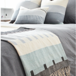 Amaro Pillow - Mist, 12" x 18"