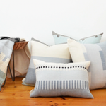 Amaro Pillow - Mist, 12" x 18"