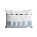 Amaro Pillow - Mist, 12" x 18"
