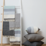 Afar Pillow - Mist, 18" x 18"