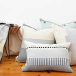 Afar Pillow - Mist, 18" x 18"