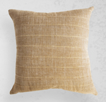 Negus Pillow - Tan, 18" x 18"