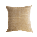 Negus Pillow - Tan, 18" x 18"