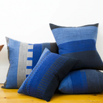 Bale Pillow - Midnight, 18" x 18"