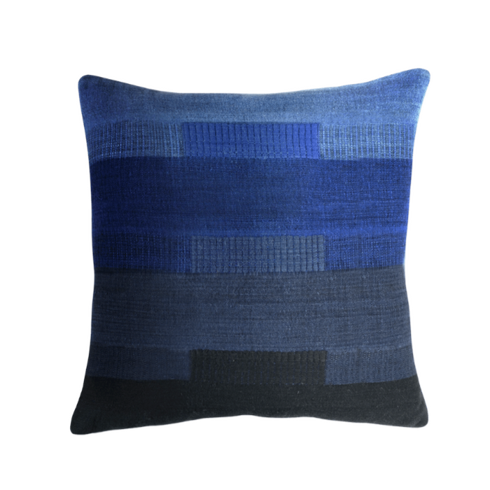 Bale Pillow - Midnight, 18" x 18"