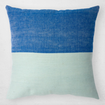 Karo Pillow - Azure, 20" x 20"