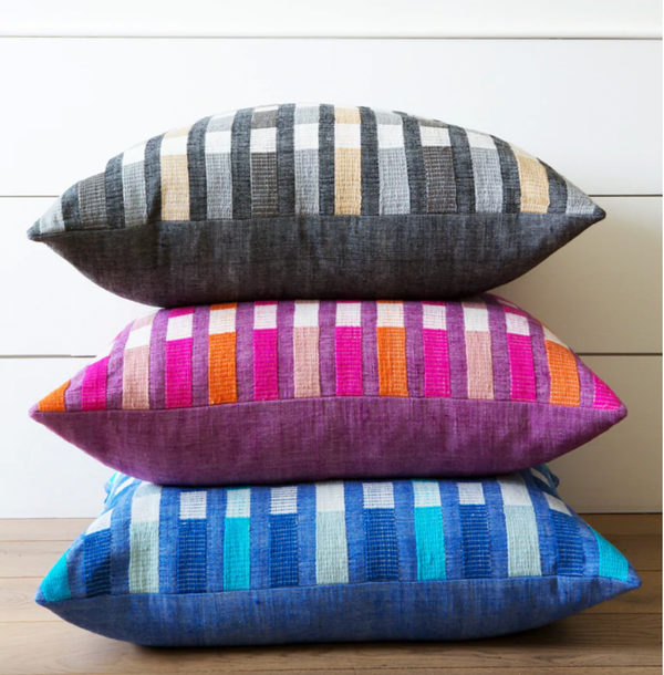 Mursi Pillow - Cerise, 26" x 26"