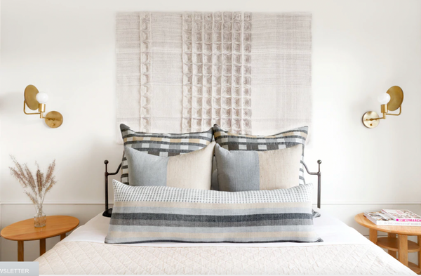 Mursi Pillow - Sable, 26" x 26"