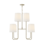 Go Lightly Chandelier - China White, Medium