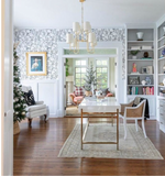Go Lightly Chandelier - China White, Medium